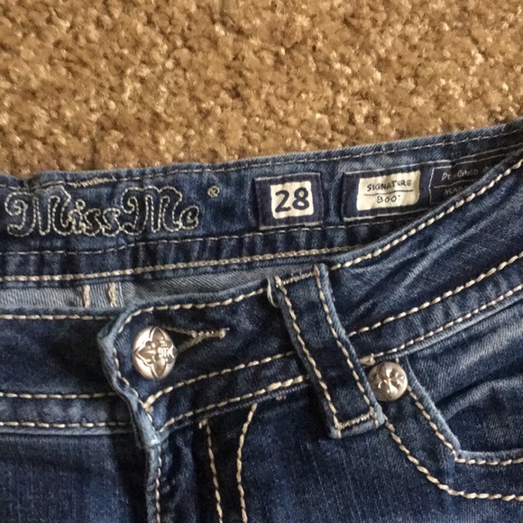 Miss Me lowrise bootcut jeans - Picture 3 of 4